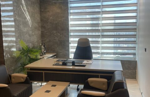 İSTANBUL VİZYONPARK 1.PLAZA’DA 126 M2 NET FUL MOBİLYALI SATILIK KİRACISIZ LÜKS OFİS